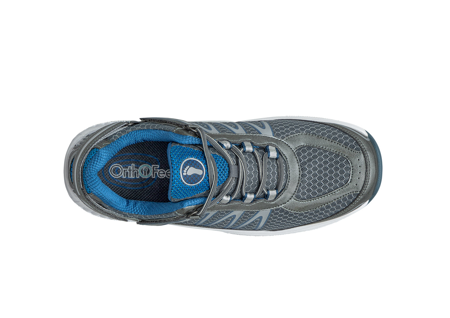 Sprint Tie-Less Sneakers – Gray | APMA Certified Hands-Free Walking Shoes