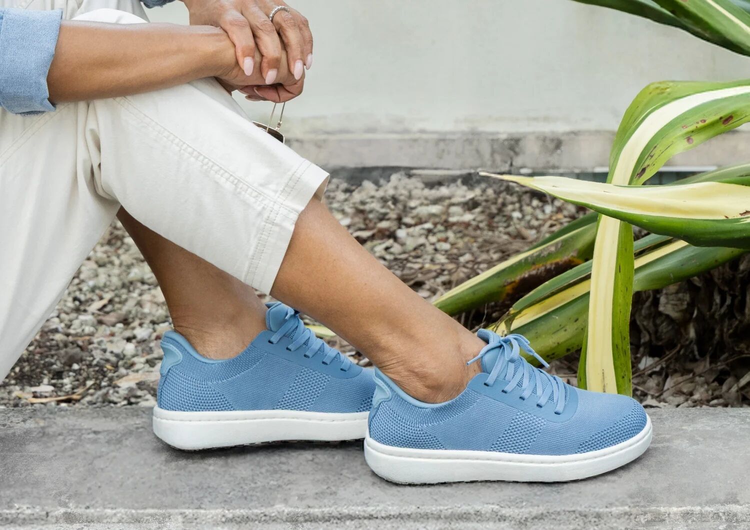 Wander Hands-Free Knit - Blue