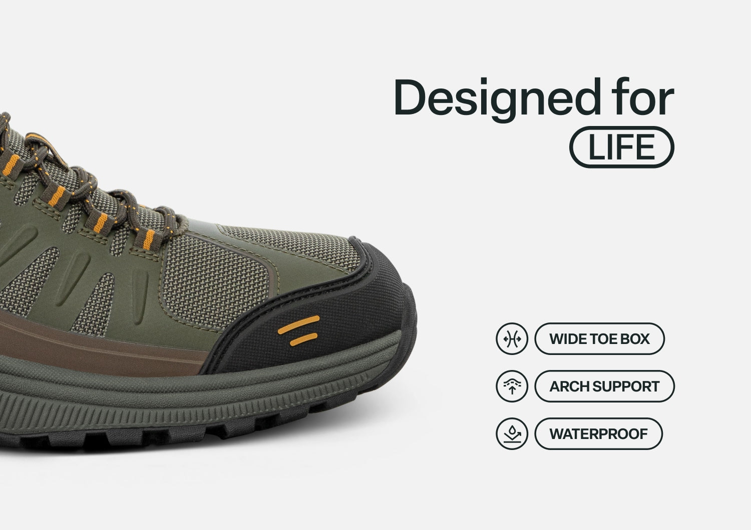 Alma Waterproof - Olive