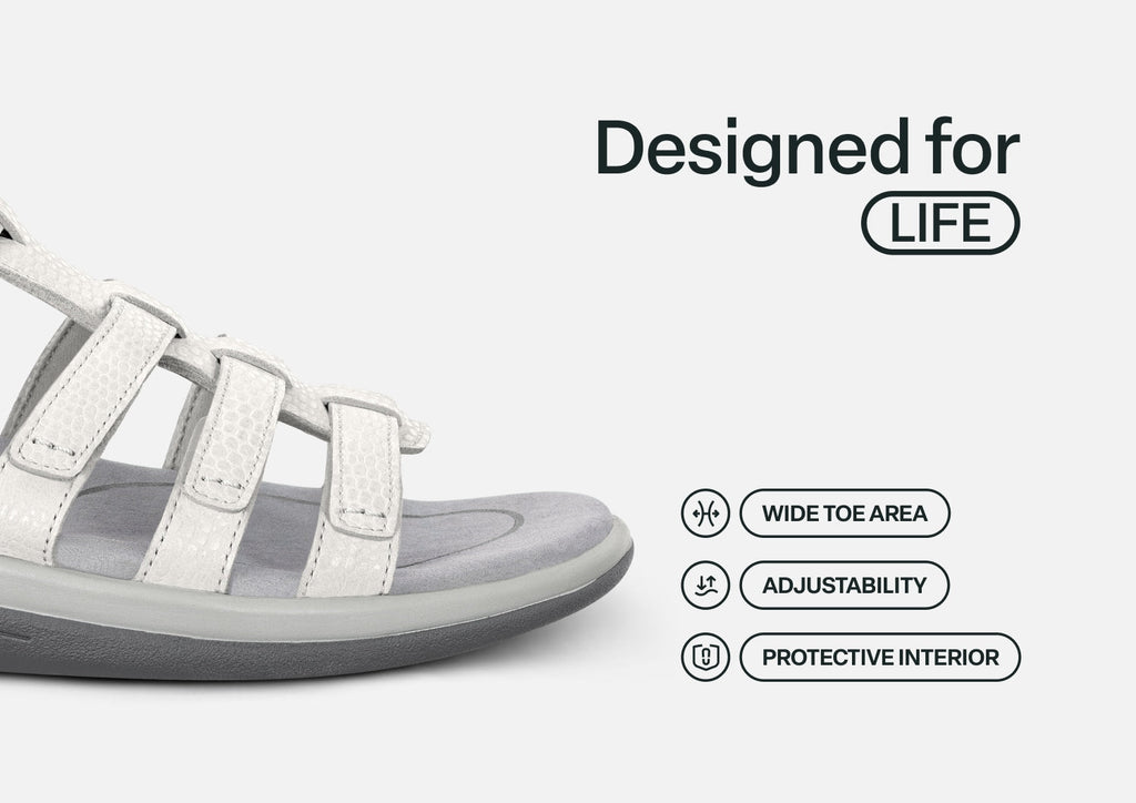 Amalfi - Snake White