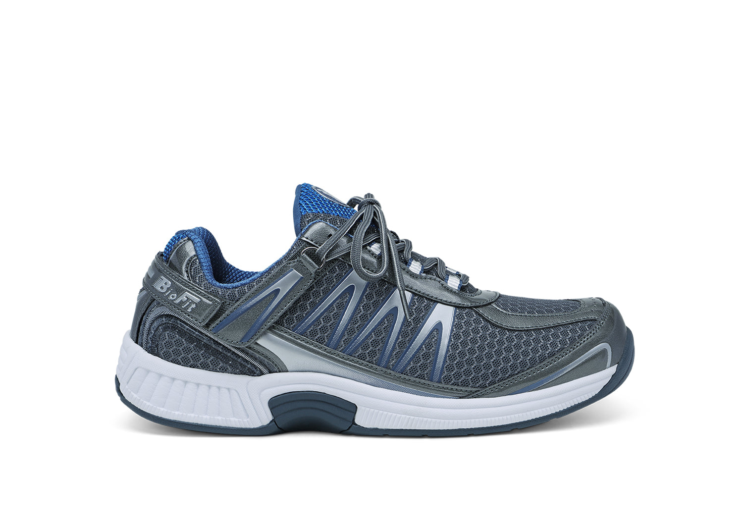 Sprint Tie-Less Sneakers – Gray | APMA Certified Hands-Free Walking Shoes